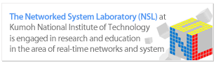 The Networked System Laboratory (NSL) at 
Kumoh National Institute of Technology
is engaged in research and education 
in the area of real-time communication
